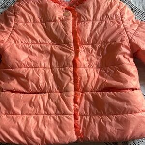 Girls Jacadi Coral Puffer Jacket
